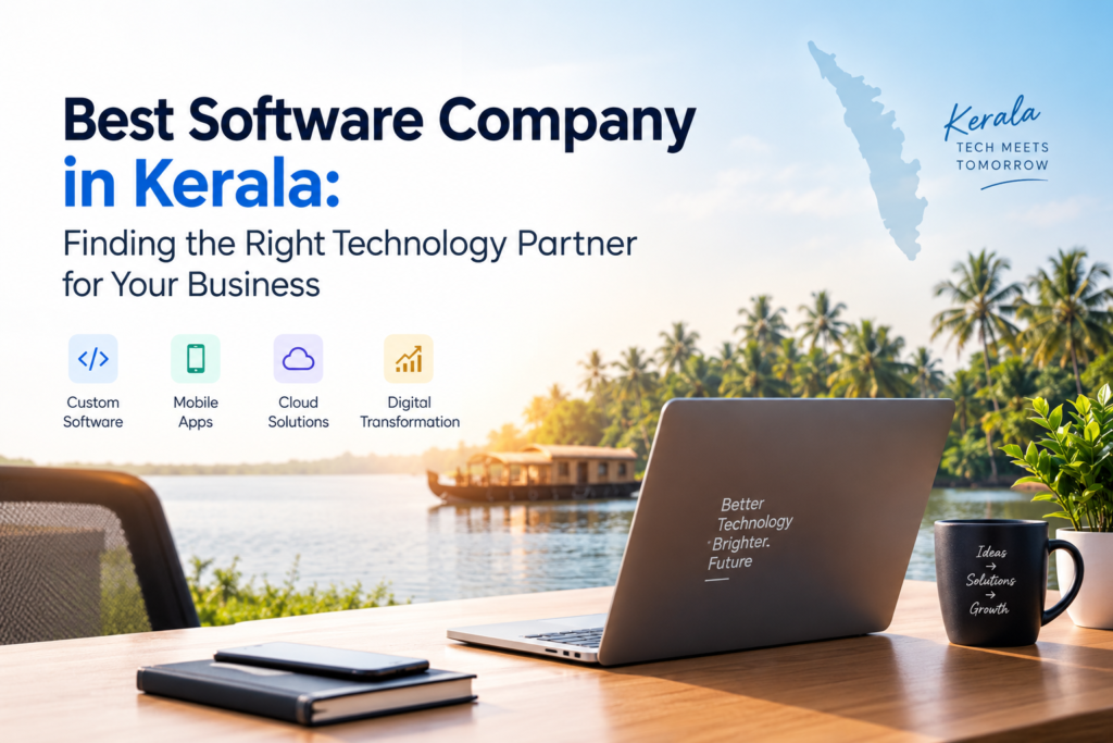 Best Software Company in Kerala: Finding the Right Technology Partner for Your Business