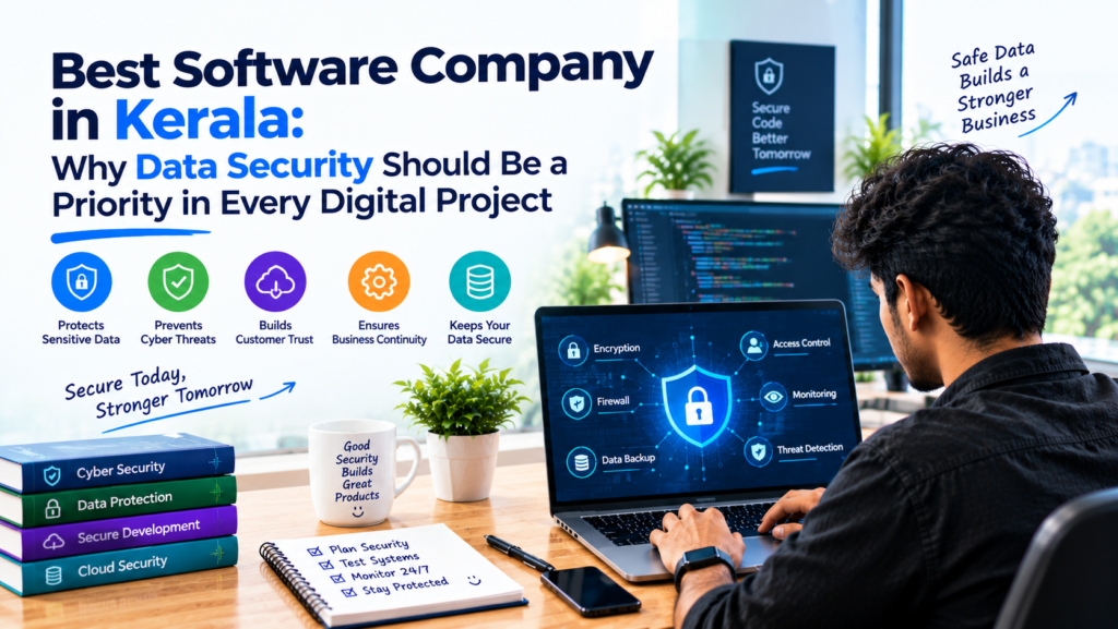 Best Software Company in Kerala: Why Data Security Should Be a Priority in Every Digital Project
